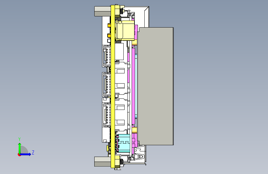 G16337-Holybro的Pixhawk+NVidia+Jetson基板”+无人机 左侧视图