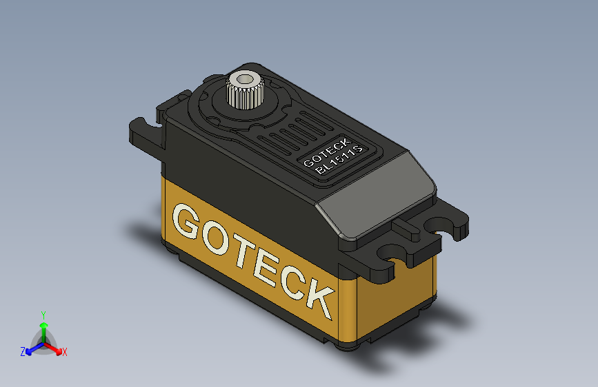 G17863-伺服RC无刷Goteck+BL1511SG”+无人机