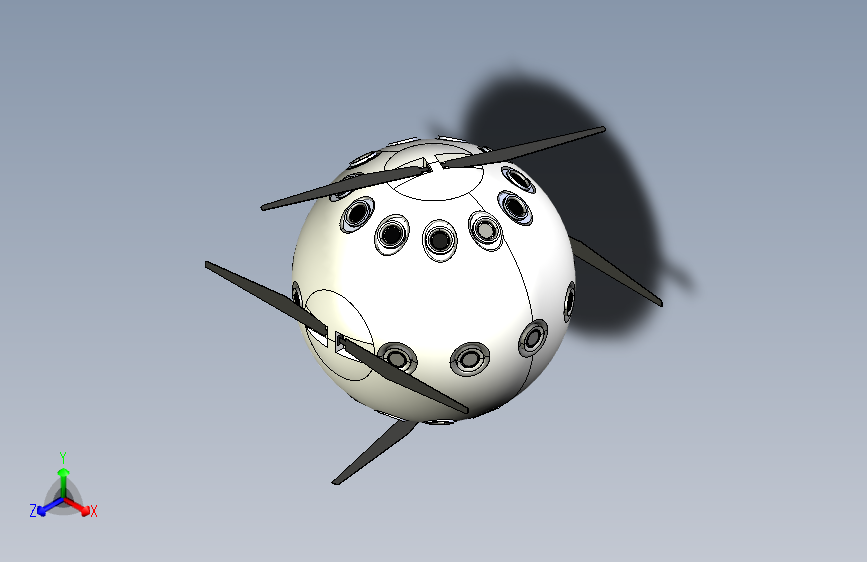 G17907-飞行器无人机渲染图1”+无人机