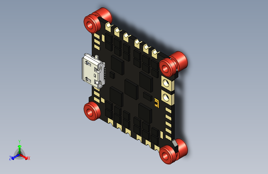 G18464-25.5x25.5 AIO飞行控制器” 无人机