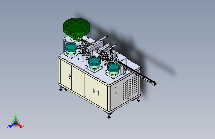 继电器全自动组装机模型3D图纸