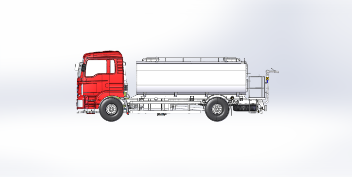 9吨国六燃油洒水车