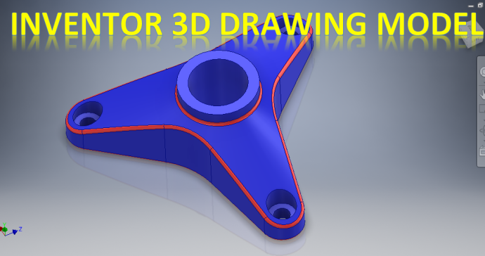 G19616-在Autodesk Inventor中练习3D绘图建模__Inventor绘图练习__3D绘图__Cad” 无人机