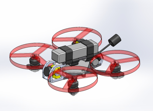G19641-2.5英寸Fpv Geprc AIO” 无人机