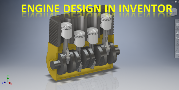 G20013-Inventor中的4缸发动机__ Inventor绘图教程__ Inventor教程__ InventorAssembly” 无人机