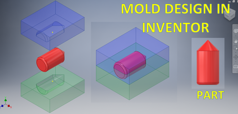 G20029-Inventor中的模具设计__Inventor教程__Inventory中的型芯和型腔__InventorAssembly 3D” 无人机