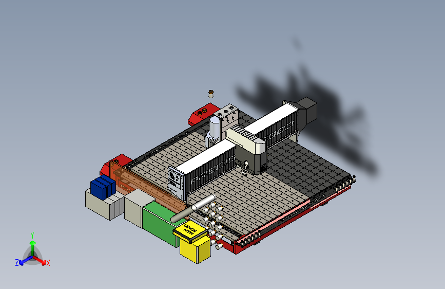 3040铣床3D图纸