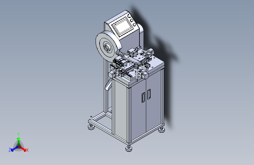 数控磨床3D模型