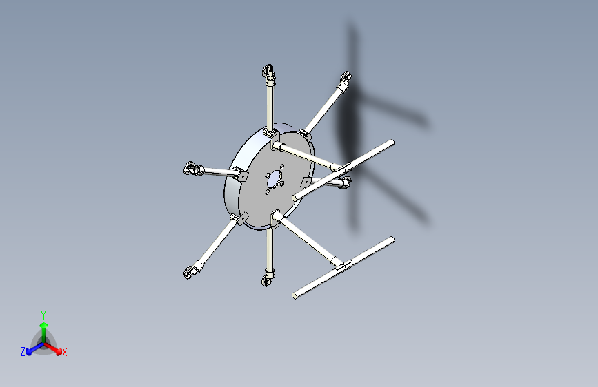 G19985-Hexacopter-3D打印”+无人机