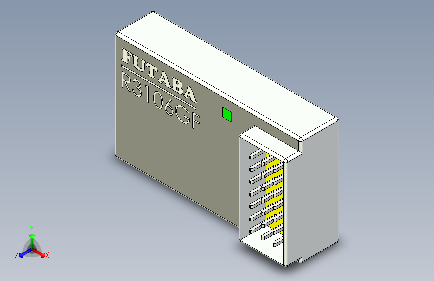 G18394-FUTABA+R3106GF接受者”+无人机
