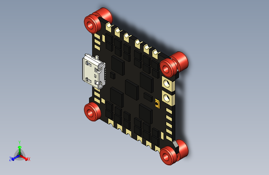 G18464-25.5x25.5+AIO飞行控制器”+无人机