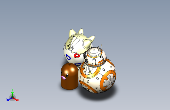 G18512-BB-8，托杰皮，迪格莱特”+无人机