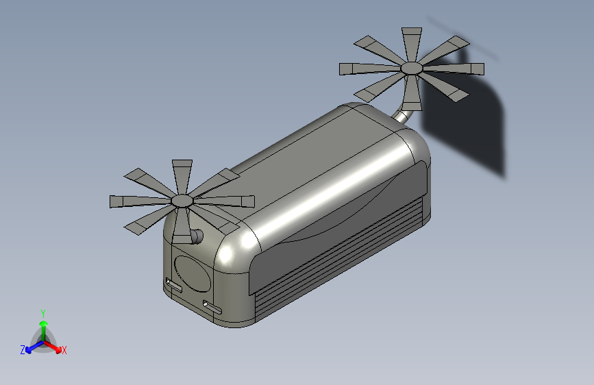 G18761-iot_multimesh_casing_c4.stp”+无人机