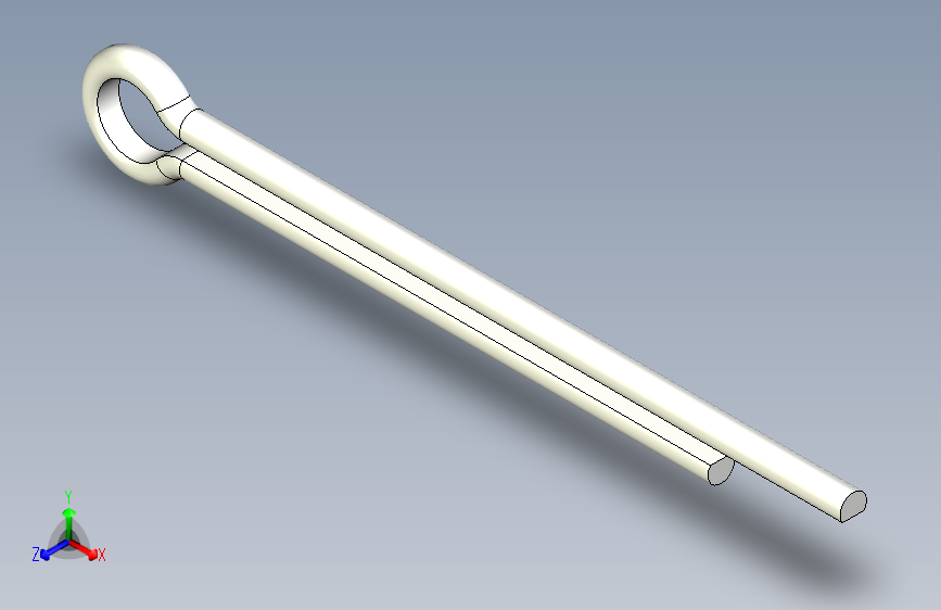 G19722-Autodesk+Inventor中的扫描命令__+Autodesk+Inventor__+Inventor绘图实践中的Cotter+Pin”+无人机