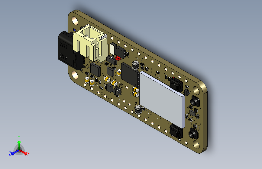 G19747-BLE+nRF9160”羽毛“无线PCB模块”+无人机