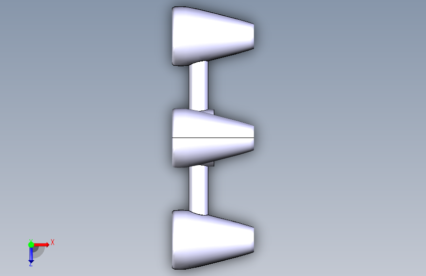 G20329-戴森风扇无人机”+无人机 俯视图