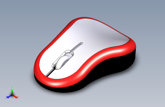 G20006-Inventor+Surfacing中的计算机鼠标__+Inventor+Surfaceing+Drawing__+Inventor绘图教程Cad”+无人机