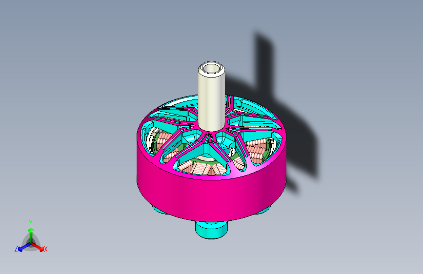 G20138-RCinPower+GTS-V2+2207Plus电机（粉红色_青色）”+无人机