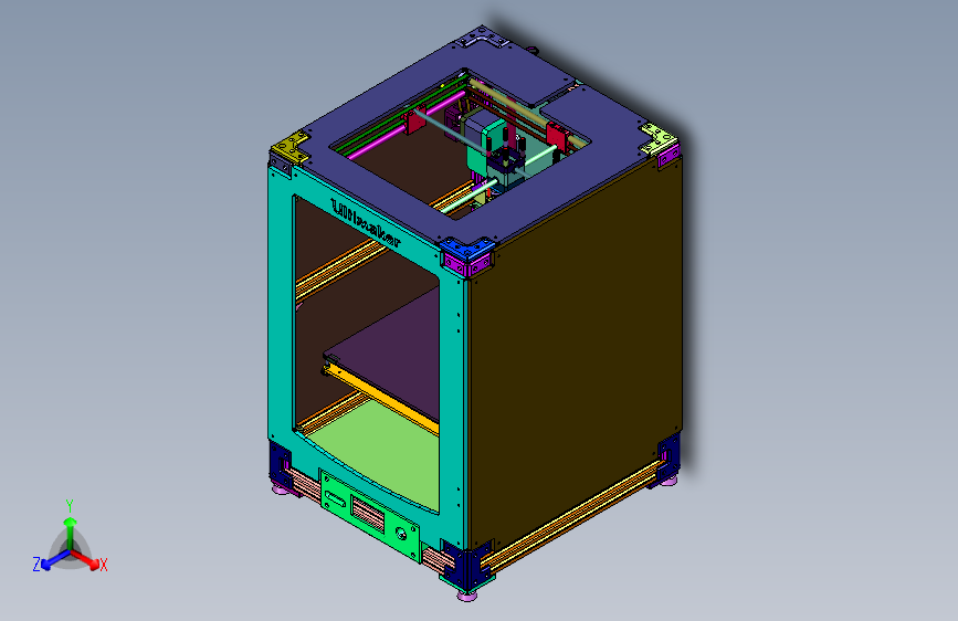 Ultimaker2结构打印机