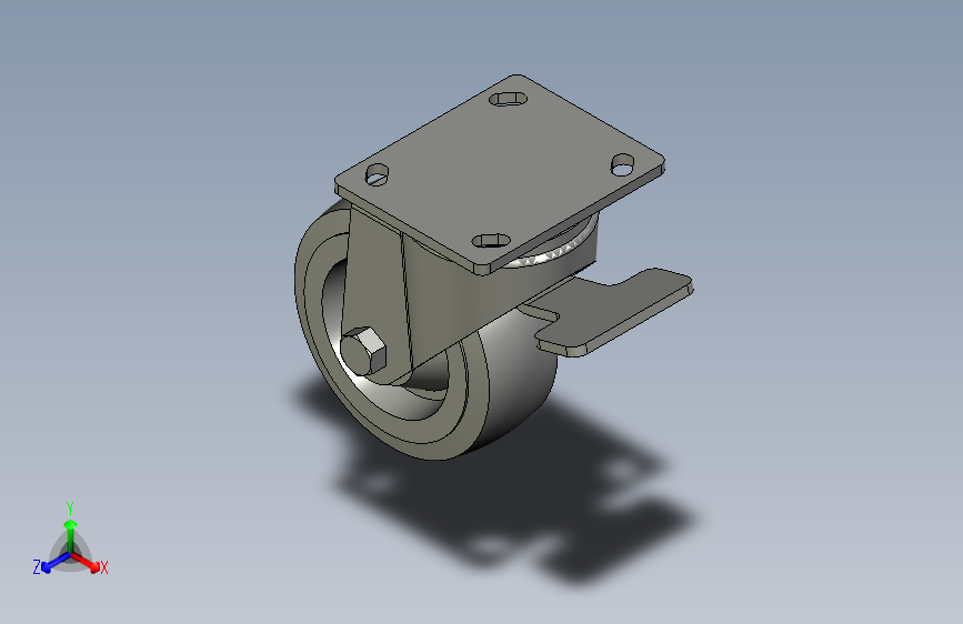 2498T642_EASY-TURN NSF-CERTIFIED CASTER