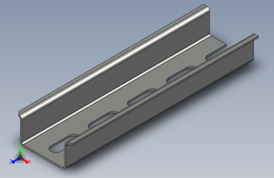 DIN Rail 35 15 120mm