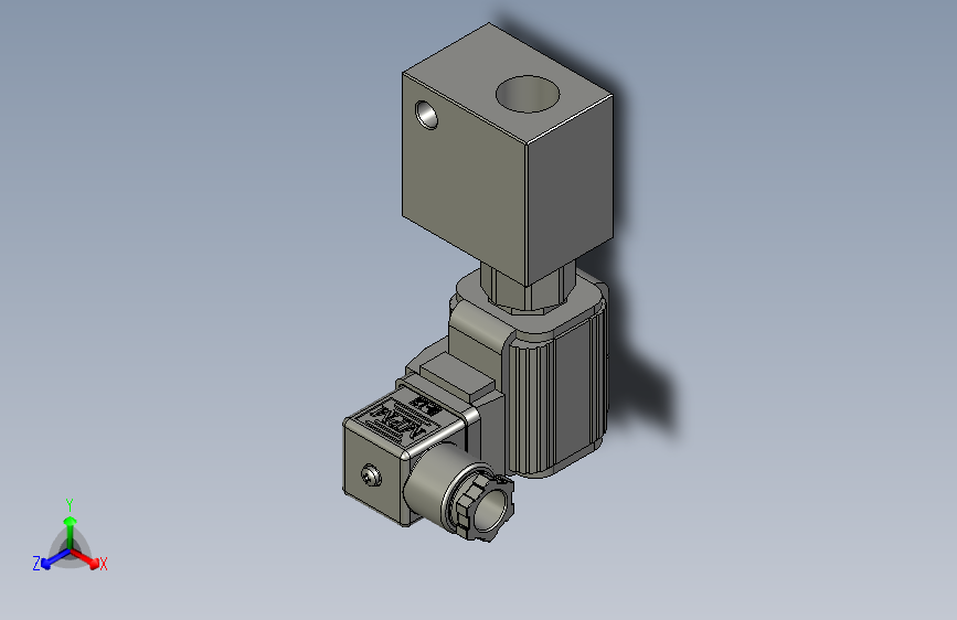 2 端口 12 英寸 BSPP 12v 电动块，带 Hirschman 插头