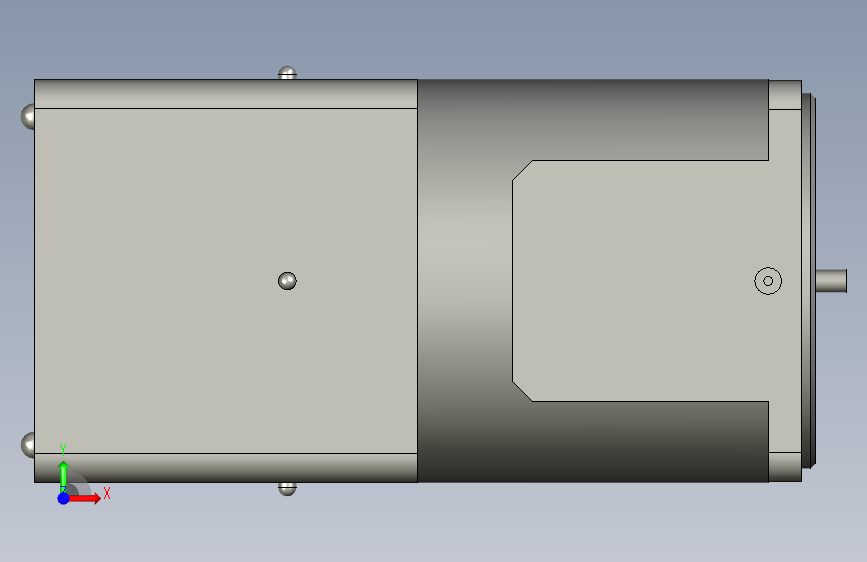 PACMV_U90_W90_V100motor 正面视图