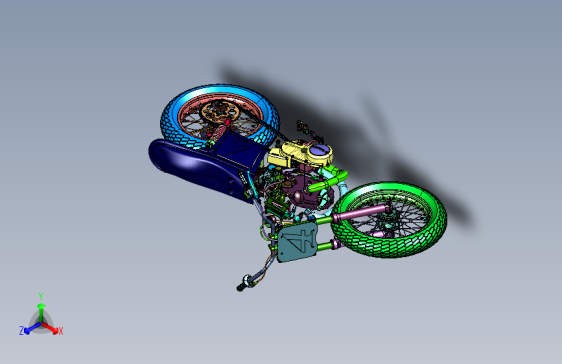 定制版XS650意式风格老车