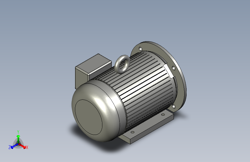 电机；YA100L2-4-B35-1420-3KW