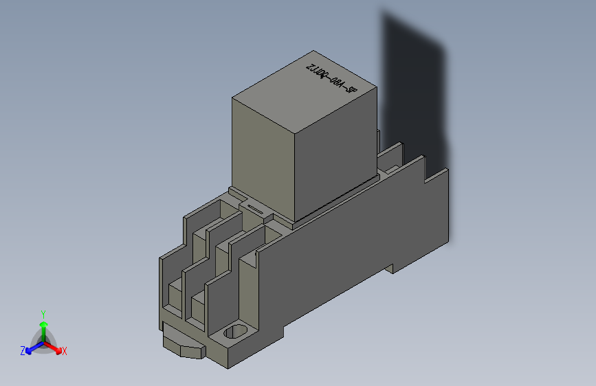 继电器5A 中间+底座V1.1Ｖ-2.1V2.1V2.2