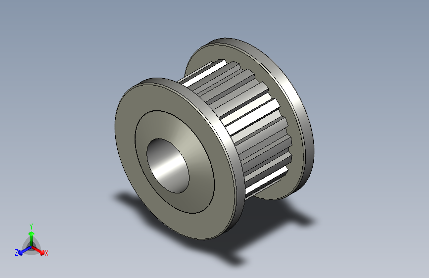皮带轮3MX20X8