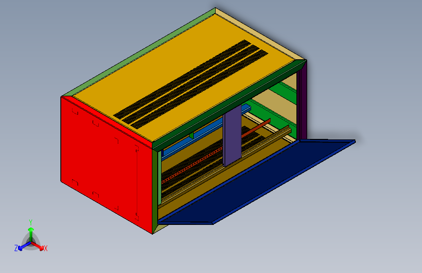 低压室内外配电箱箱体