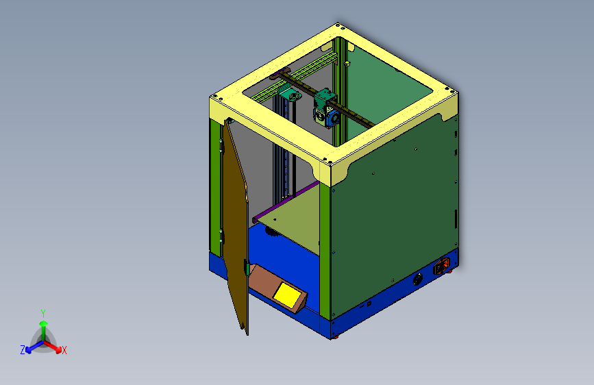 俩棵树高速3D打印机