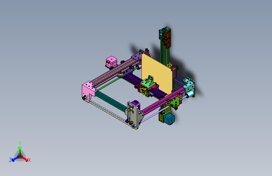 廉价的入门级3D打印机套材