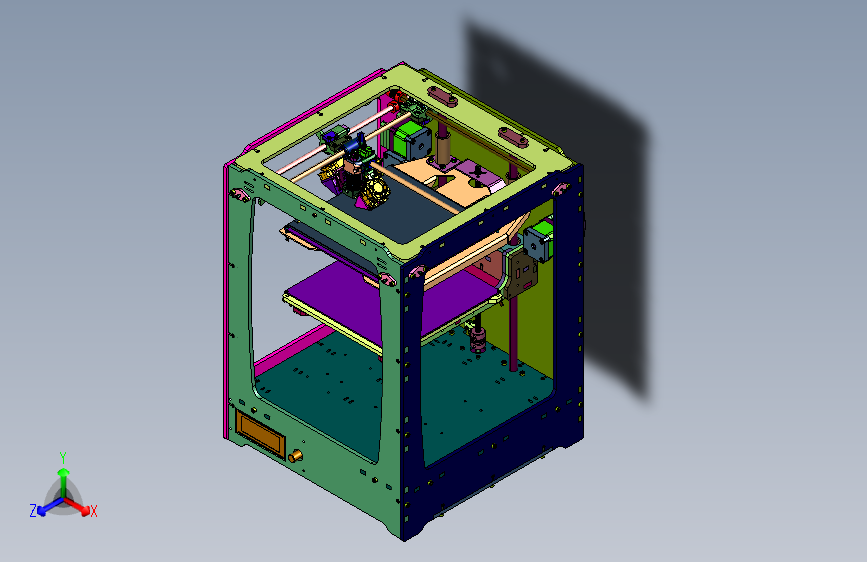 免费开源便携3D打印机