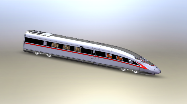 标准动车组模型 CR400AF 8 列编组 1064715