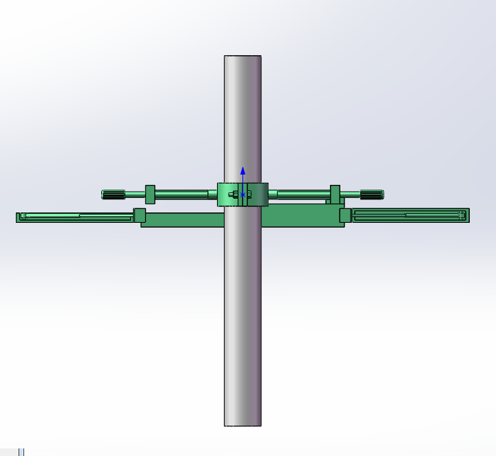 光缆交接箱架空安装架