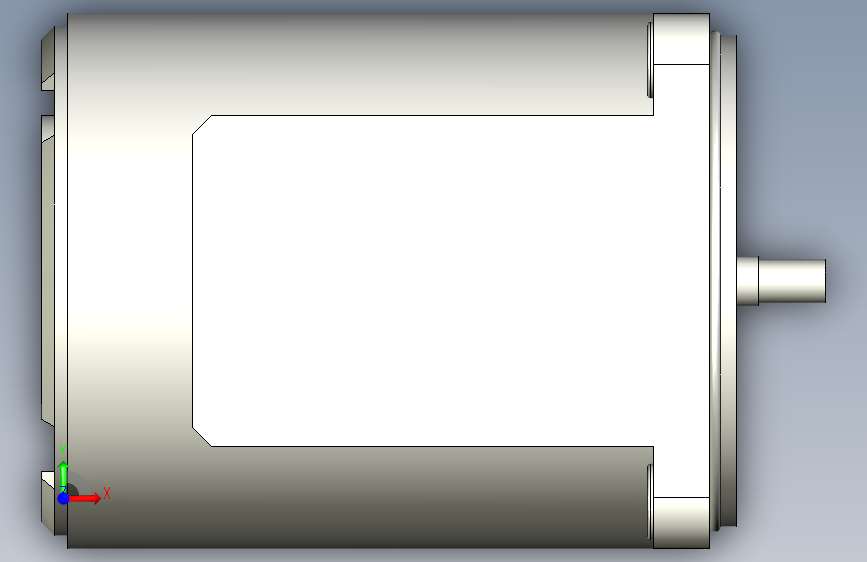 MISUMI马达PACMSW60-W6-V100 正面视图