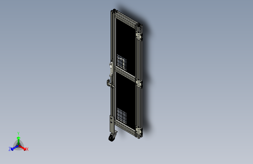 MISUMI隔断护栏组件HFUBHR8-30B-W300-D1000