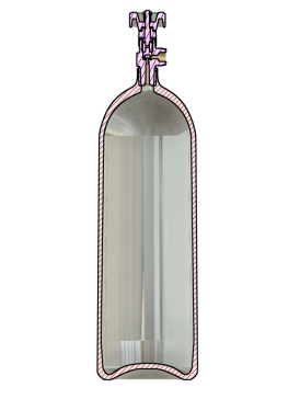 5 升氧气瓶