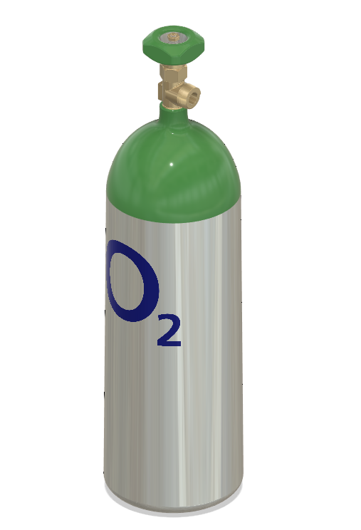 5 升氧气瓶