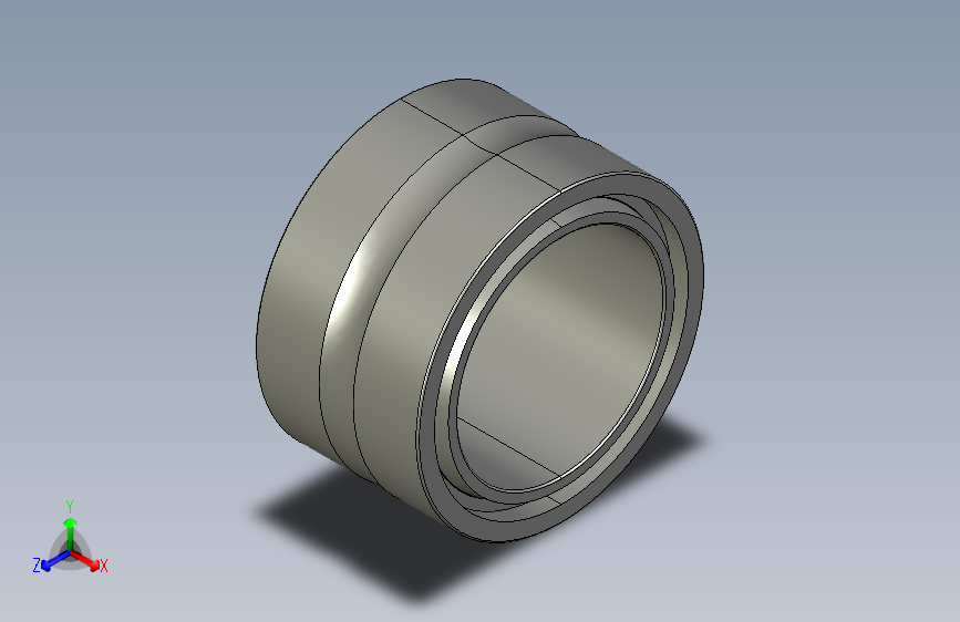 SKF带内圈带法兰的单列式针辊轴承bearing_nki_38_30_0