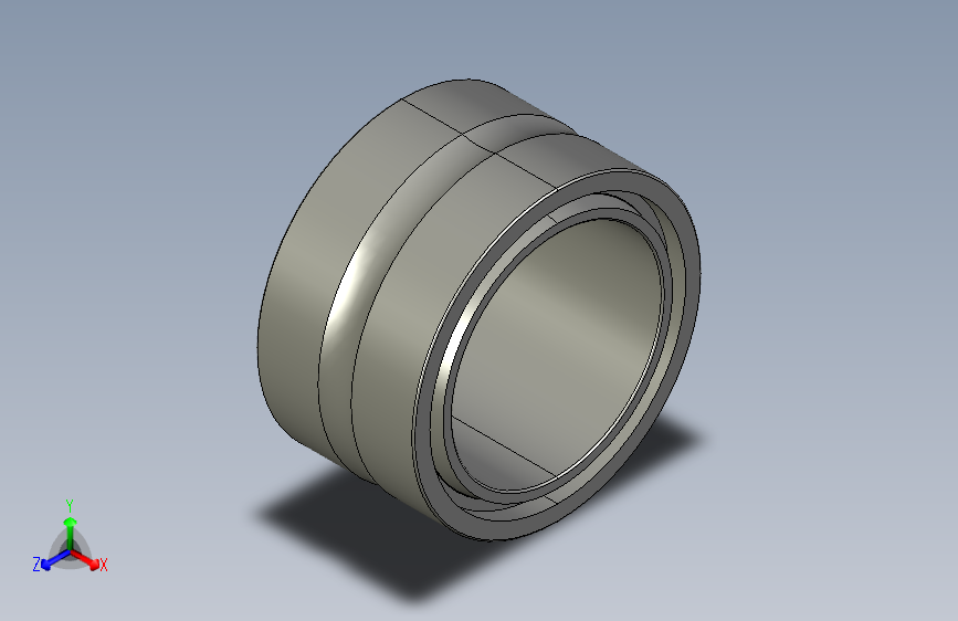 SKF带内圈带法兰的单列式针辊轴承bearing_nki_40_30_0