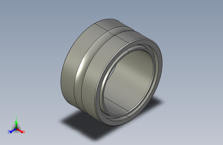 SKF带内圈带法兰的单列式针辊轴承bearing_nki_50_35_0