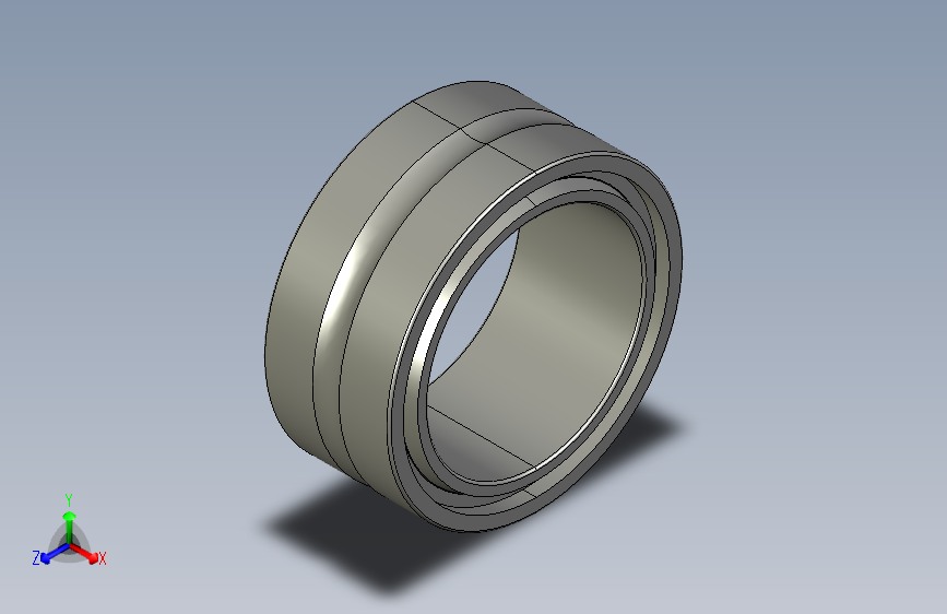 SKF带内圈带法兰的单列式针辊轴承bearing_nki_60_35_0