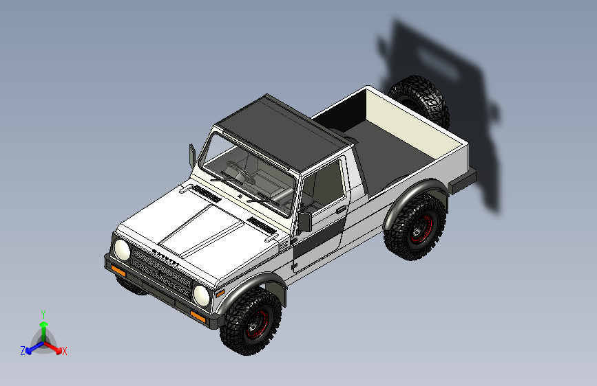N001482-铃木MARUTI+GYPSY+4X4”