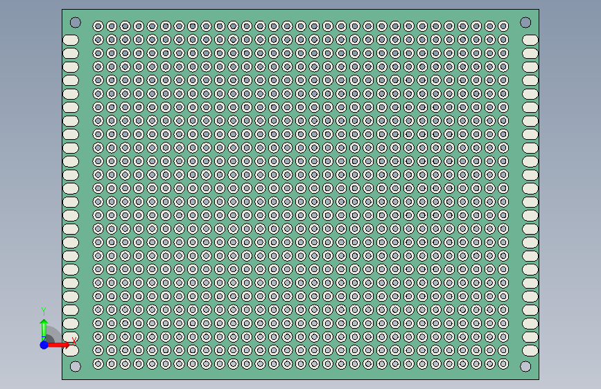 N001386-原型PCB+70x90mm” 正面视图