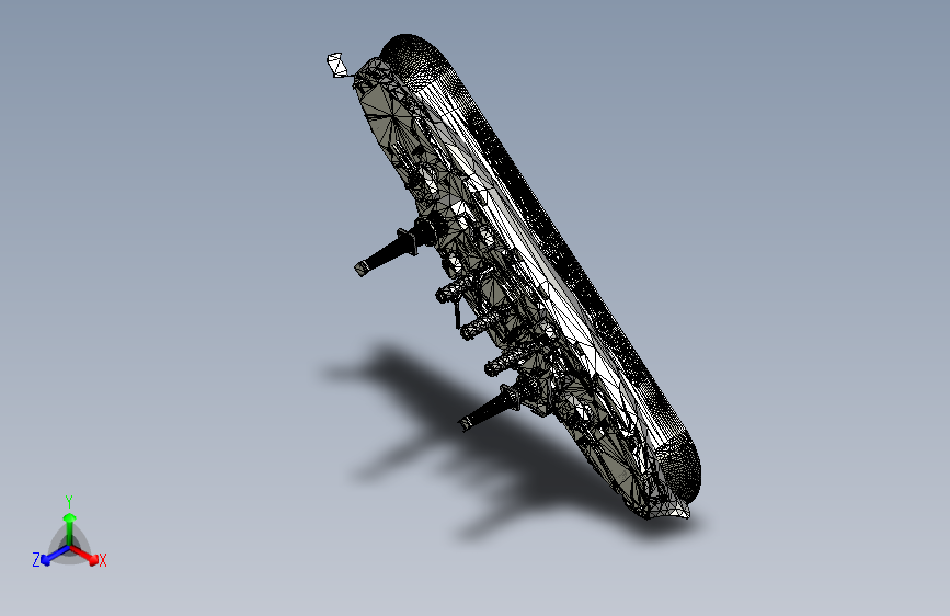 N001318-USS+Connecticut+3d打印”