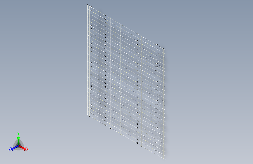 N001207-V网围栏面板3d”