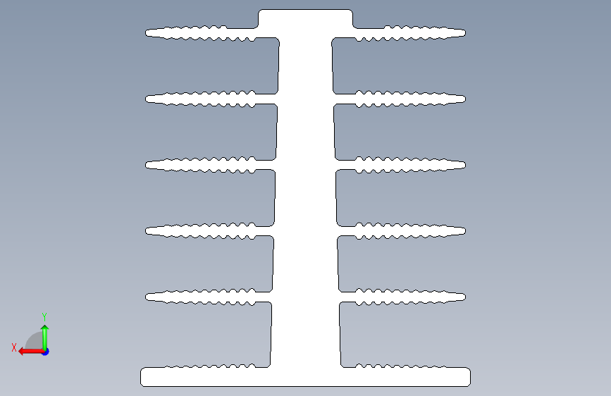 N000821-冷却散热器.散热器35х40” 背面视图